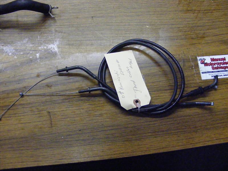 08 kawasaki ex650a ninja throttle cables