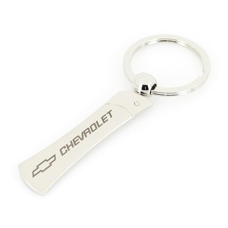 Chevy blade chrome key chain - new!