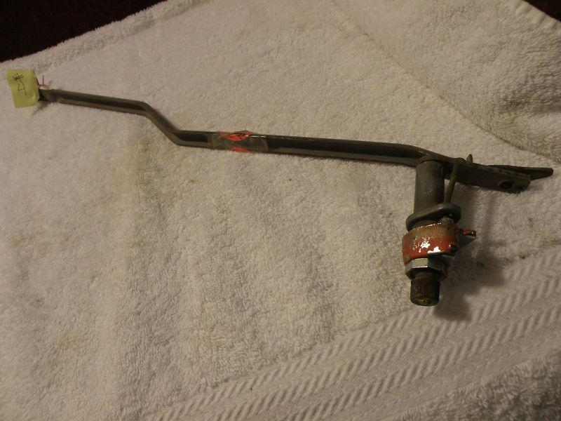 Chevy pu-truck1955-59 left side windshield wiper tranmission link assy --used--