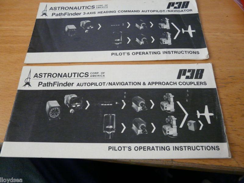 Pathfinder aircraft autopilot pilots manual p3a & p3b