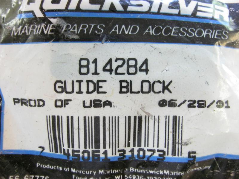 Quicksilver 814284 guide block  x 3 parts