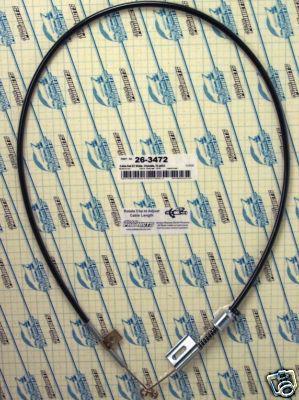 Cable set - w/ factory a/c 1971-1972 chevelle [26-3472]