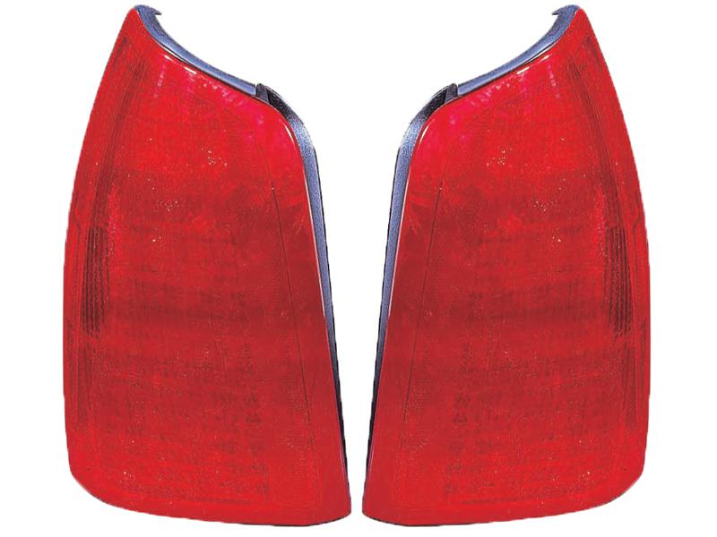Cadillac deville 00 01 - 05 rear tail light lamp with bulb pair 25749 113 114
