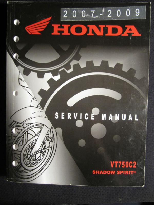 2007-2009 honda motorcycle vt750c2 shadow spirit service repair manual vt 750 c2