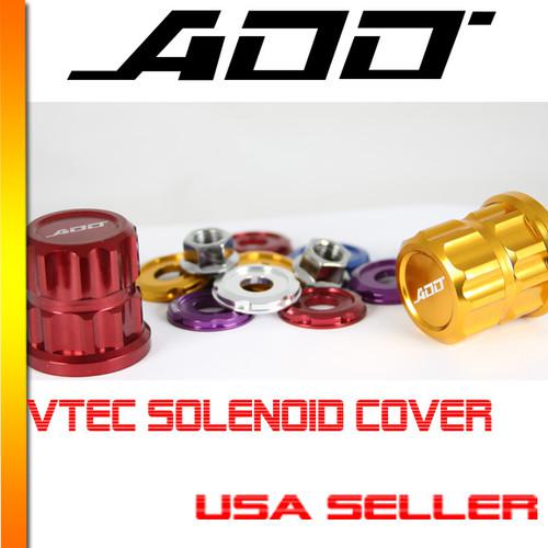 Add w1 vtec solenoid cover for honda b series eg ek dc d16 b16 b18 h22 dohc sohc