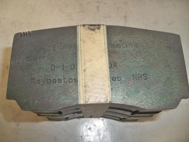 New brembo / wilwood front brake pads polymatrix 15a cmpd nascar (7772-30)