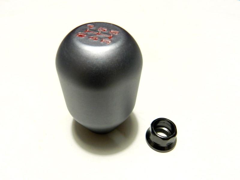Type r style 5 speed shift knob for nissan mazda mitsubishi vehicles mt - silver