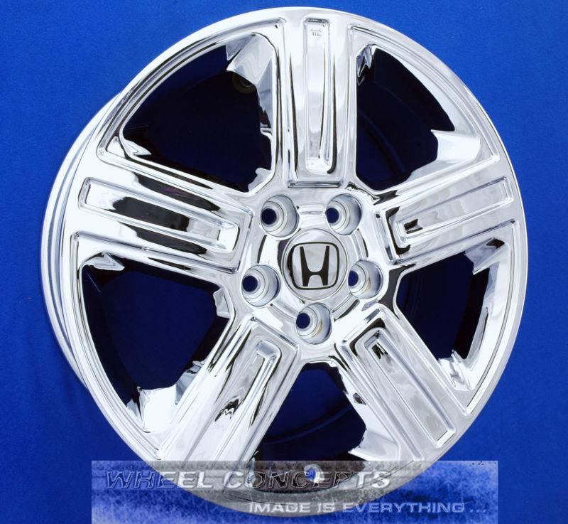 Honda ridgeline 18 inch chrome wheel rim exchange 18" rims 
