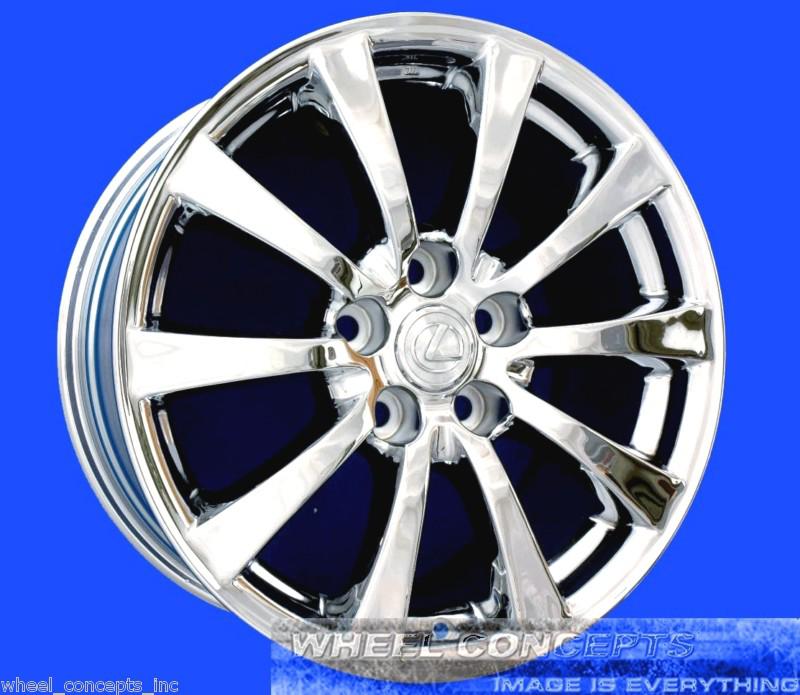 Lexus is250 is350 17 inch chrome wheels exchange is 250 350