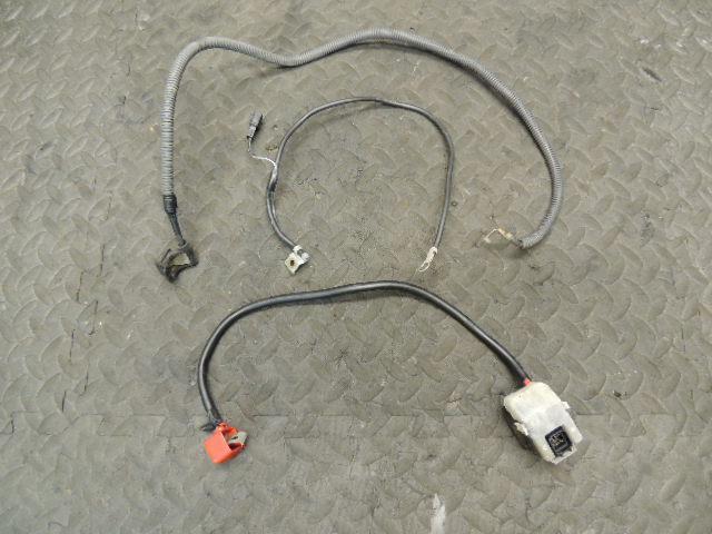 06 02-09 suzuki ozark 250 ltf250 starter solenoid relay pos neg cables fuse b