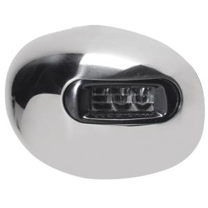 Innovative lighting led vertical sidelights stainless steel pairpart# 554-1200