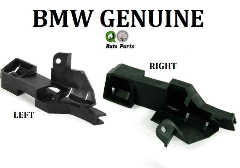 Bmw 325xi 325i 330xi 330i set of left & right bumper cover guides brand new 