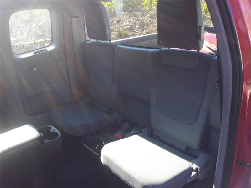 09 10 11 12 13 toyota tacoma extended cab oe oem gray rear back folding seats