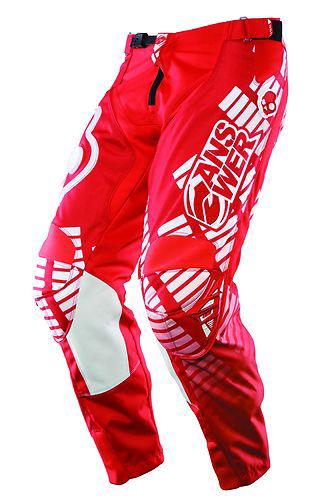 Answer 2013 skullcandy motocross off road pants red size 36