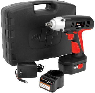 Performance tool w50042 impact wrench cordless 24 v 1/2" drive charger each