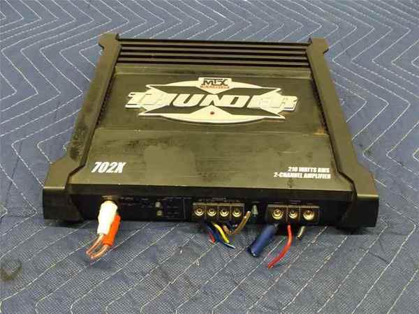 Mtx thunder audio amplifier 702x lkq