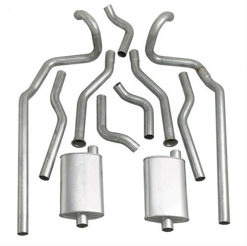 Summit racing header-back dual exhaust system 680130