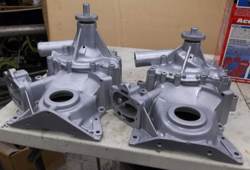 Buick 215 300 and rover builds modified front cover 4" water pump short shaft