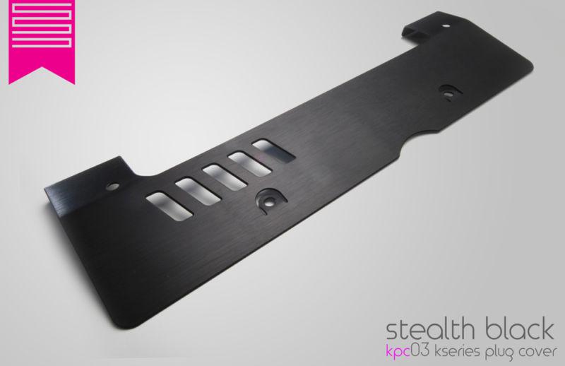 Ss_designs k-series coil pack cover - stealth black ( k20 k24 rsx tsx si )