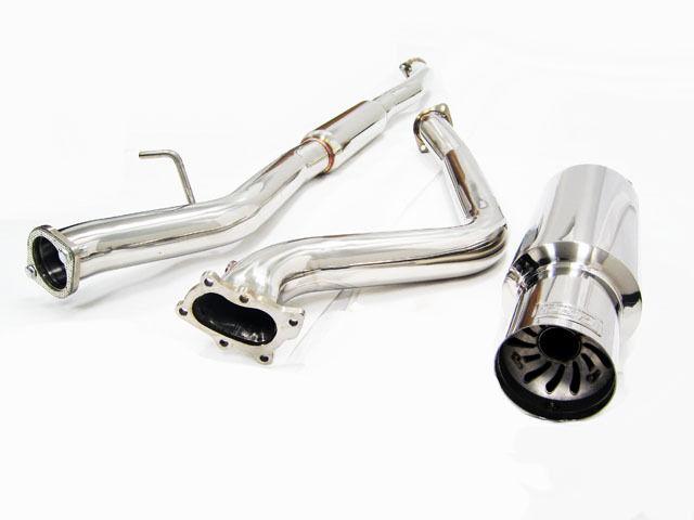 Obx downpipe catback exhaust system skyline r33 gts-t rb25det stainless