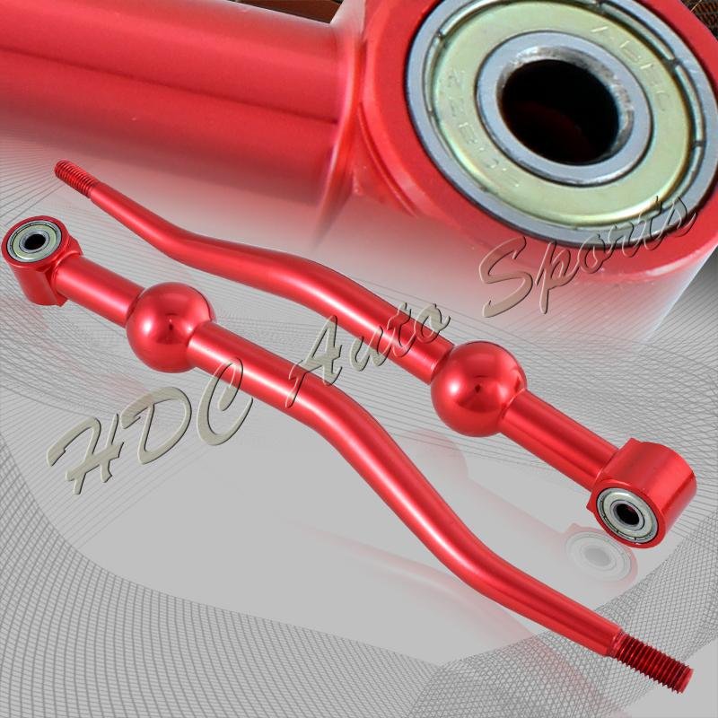 1990-2001 acura integra dual bend jdm red quick short throw shifter