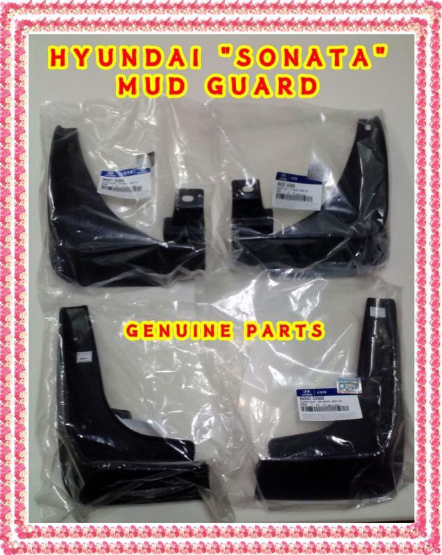 Sonata 2011,2012,2013 mud guard (4ea 1set) hyundai genuine parts oem