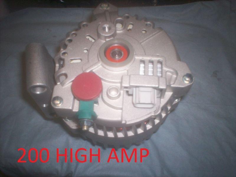 High amp alternator 2006-2005 2004 ford e series f series van 6.0l excursion 6.0