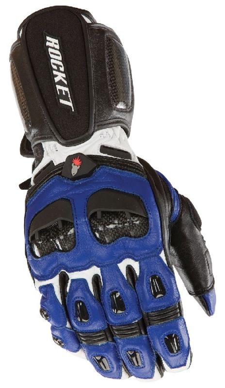 Joe rocket blue speed master 8 motorcycle glove l large