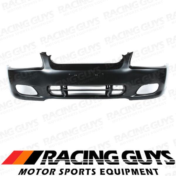 Fit 00-02 hyundai accent gl front bumper cover primered facial plastic hy1000134