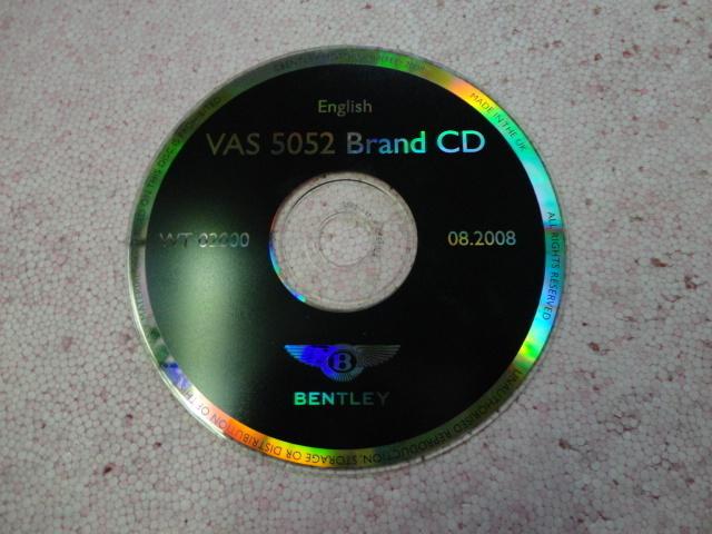 Bentley vas 5052 tester 08/2008 brand cd