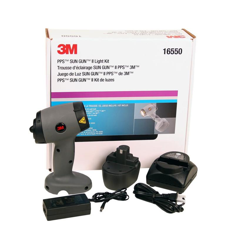 3m (16550) pps sun gun ii light kit  (newest version with upgraded batteries)