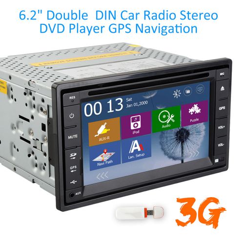 In-dash head unit car gps 3g dvd player bluetooth navigation system radio+camera