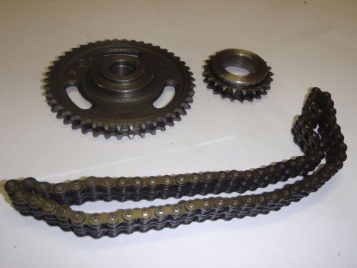 3pc timing chain &amp; gear set 1980 - 1984 ford 460 motorhome m450 m500 motor home
