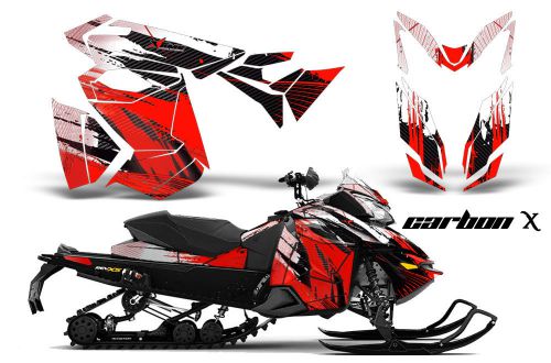 2013 ski doo rev xs renegade mxz graphic kit snowmobile sled wrap decal carbon r