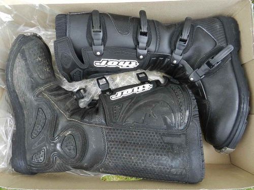 Thor racing t-20 riding boots size 10 mx motocross dirt bike atv quad used once!