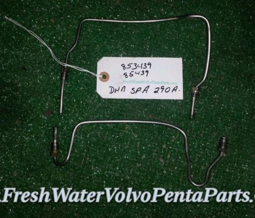 Volvo penta stainless trim cylinder cross over tubes 852832 and 852830 dp-a sp-a