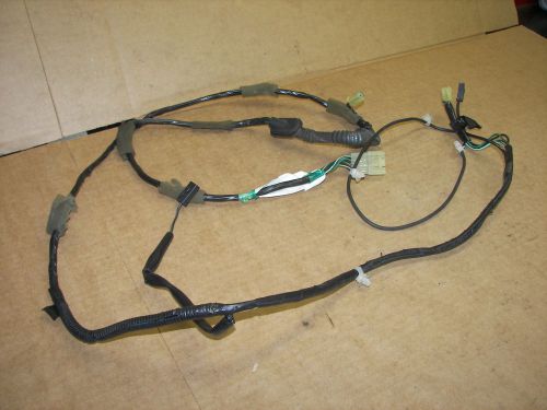 88-91 honda civic 2 door hatchback dx hatch lid lift gate wiring harness oem