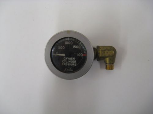Cessna oxygen cylinder pressure gauge