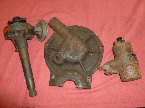 Ford flathead 8ba timing cover and distributor coil 1949-1953
