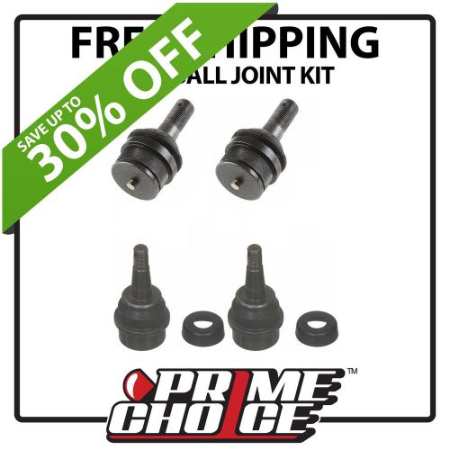 2 upper and 2 lower ball joints for a 00-01 dodge ram 1500 four wheel drive 4wd