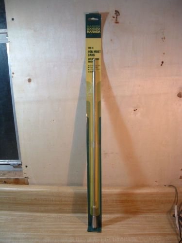 New replacement am/fm stainless steel antenna mast ~ telescoping, 3-section, 57&#034;
