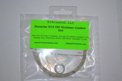 Porsche 914 oil strainer gasket  set