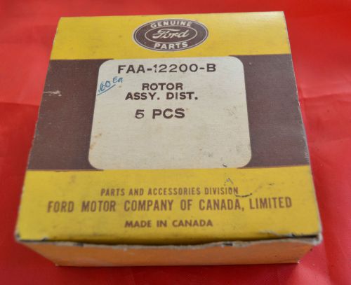 Vintage nos ford faa 12200-b distibutor rotor assembly box of 5 1949-56