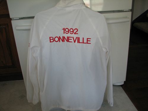 Pontiac bonneville launch jacket 1992 gm motors release very rare