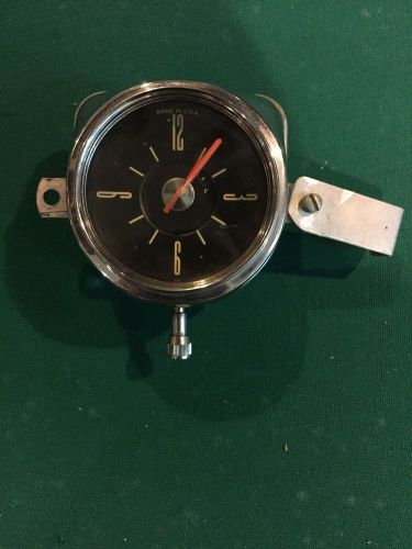 1940&#039;s dash car clock usa the geo w. borg corp  tested