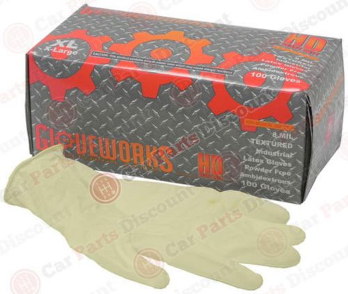 New gloveworks latex gloves - extra large, 55 9870 035