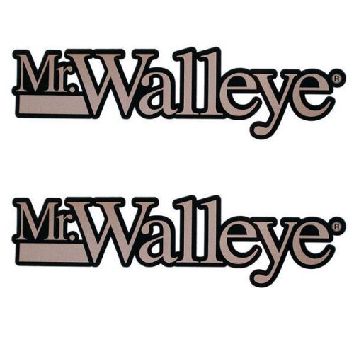 Standard mr. walleye boat decals (pair)