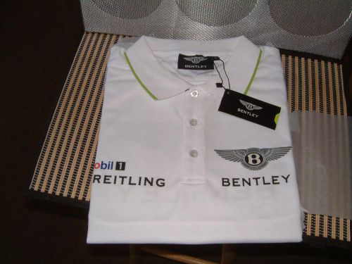 Bentley collection motorsport technical polo shirt nibwt usa l , euro xl.