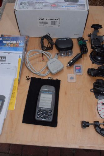 Lowrance airmap 500 aviation gps with accessories