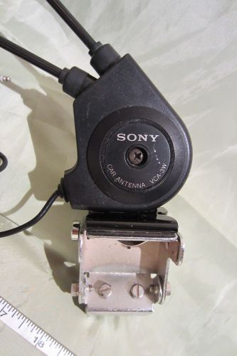 Vintage sony car antenna model vca-3w made in japan with holder (e039)